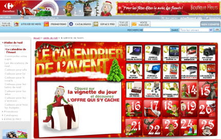 Carrefour construit son atelier de Noël - 10 e-vitrines de Noël ...