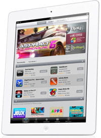 l'ipad 2 et sa place de marché d'application, l'app store 
