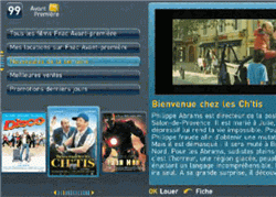 interface de la netbox de netgem 