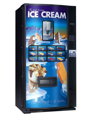 Distributeur automatique de crème glacée