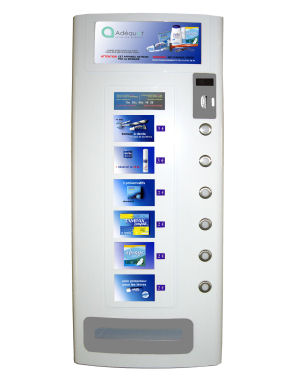 Distributeur automatique de produits d'hygiène
