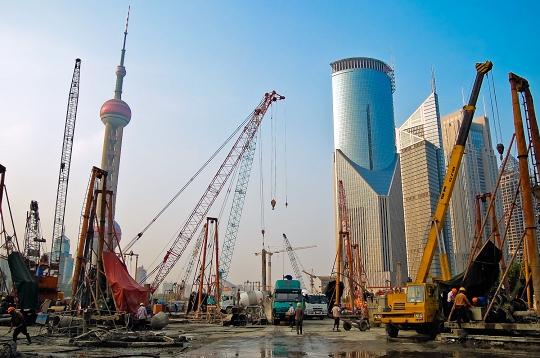 Pudong : entreprises et hôtels de luxe