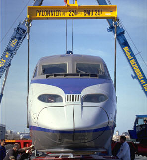 TGV Korea d'Alstom Transport