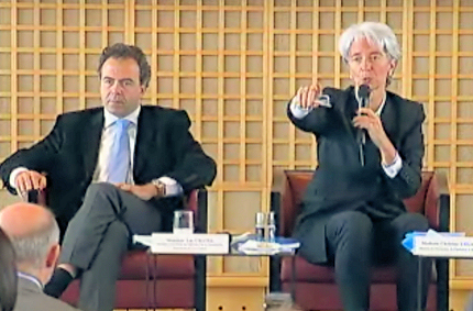 Luc Chatel et Christine Lagarde