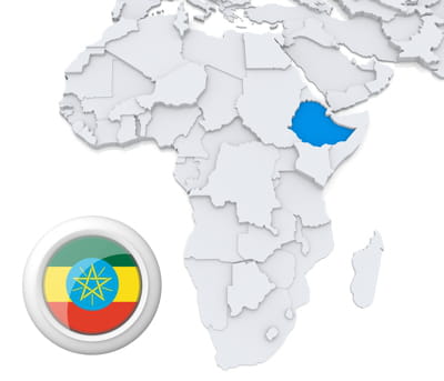 l'ethiopie, neuvième pays le plus pauvre du monde. 
