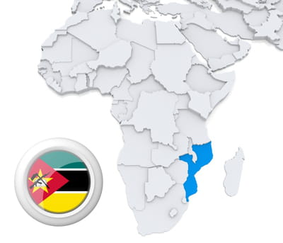 le mozambique, treizième pays le plus pauvre du monde. 