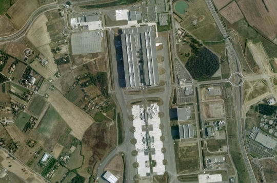 Les plus grands sites industriels vus du ciel : L'usine d'assemblage de l'A380