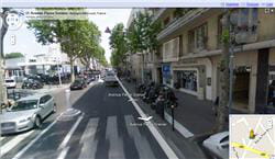 l'affichage street view sous google maps 