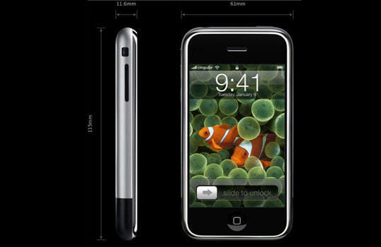 l'iphone a une taille de guêpe : seulement 11,6 mm d'épaisseur (plus fin qu'un