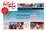 Campagne média de la Société Générale pour ses Rencontres emploi  2006