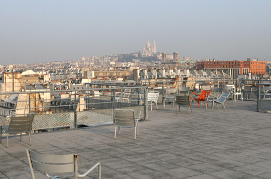 ...sur les toits de Paris