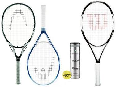Raquettes Metallix et Airflow de Head, balles de tennis officielles de la Coupe Davis Wilson et raquette Wilson nCode 