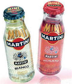 Mini martinis bianco et rosato
