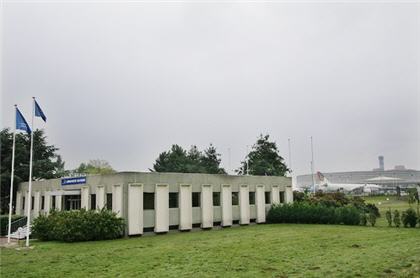 Pavillon de réception des Chefs d'Etat à l'aéroport de Roissy-Charles de Gaulle.