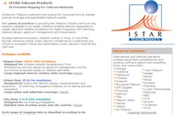 Page de descriptif ISTAR Telecom Products